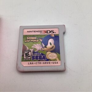 Sonic Lost World (Nintendo 3DS, 2013) Tested and Working! Cartridge Only
